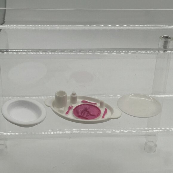 Barbie, Vintage Yellow Accessories. Very Nice Lot. Dishes, Cake Plates , Cups. - Picture 10 of 10